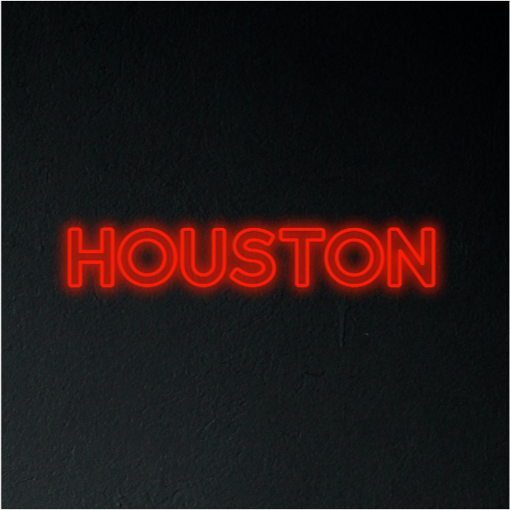 Houston Neon Sign