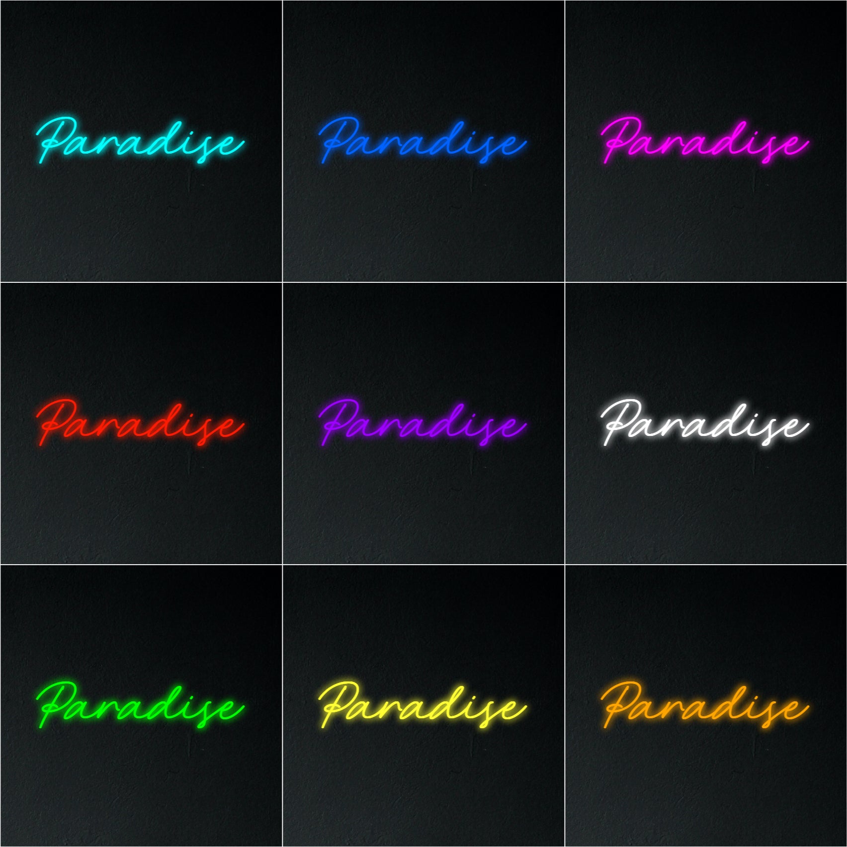 Paradise Neon Sign