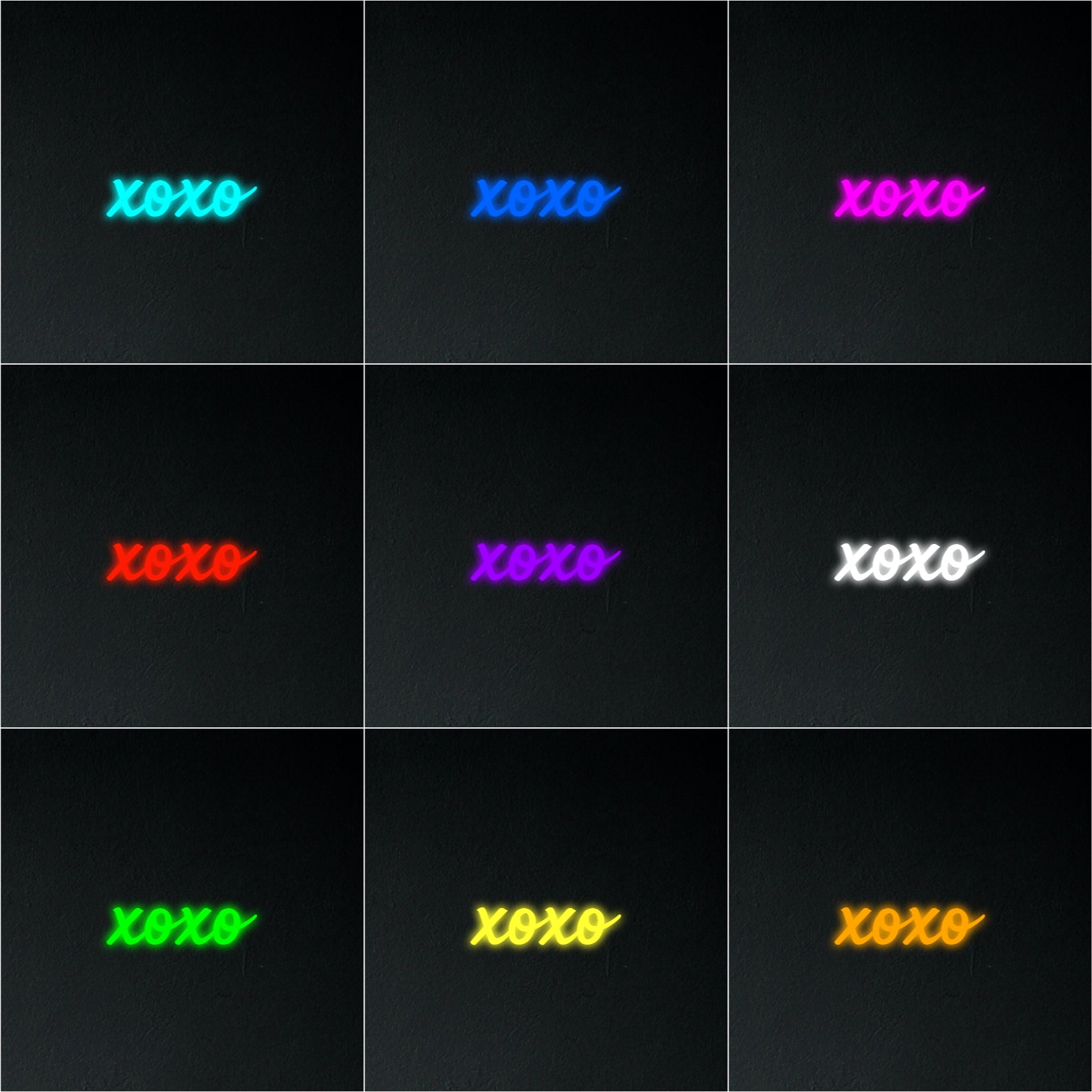 xoxo Neon Sign