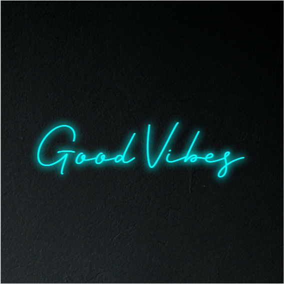 Good Vibes Neon Sign