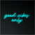 Good Vibes Only Neon Sign