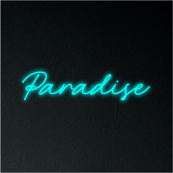 Paradise Neon Sign