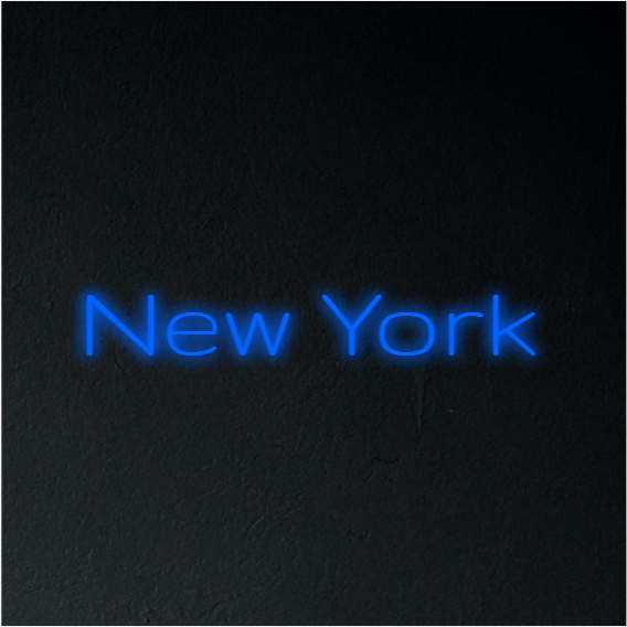 New York Neon Sign