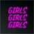 Girls Girls Girls Neon Sign